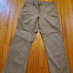 Mens Toad & Co Departure Pants, 34W*30L, tan *VGUC*
